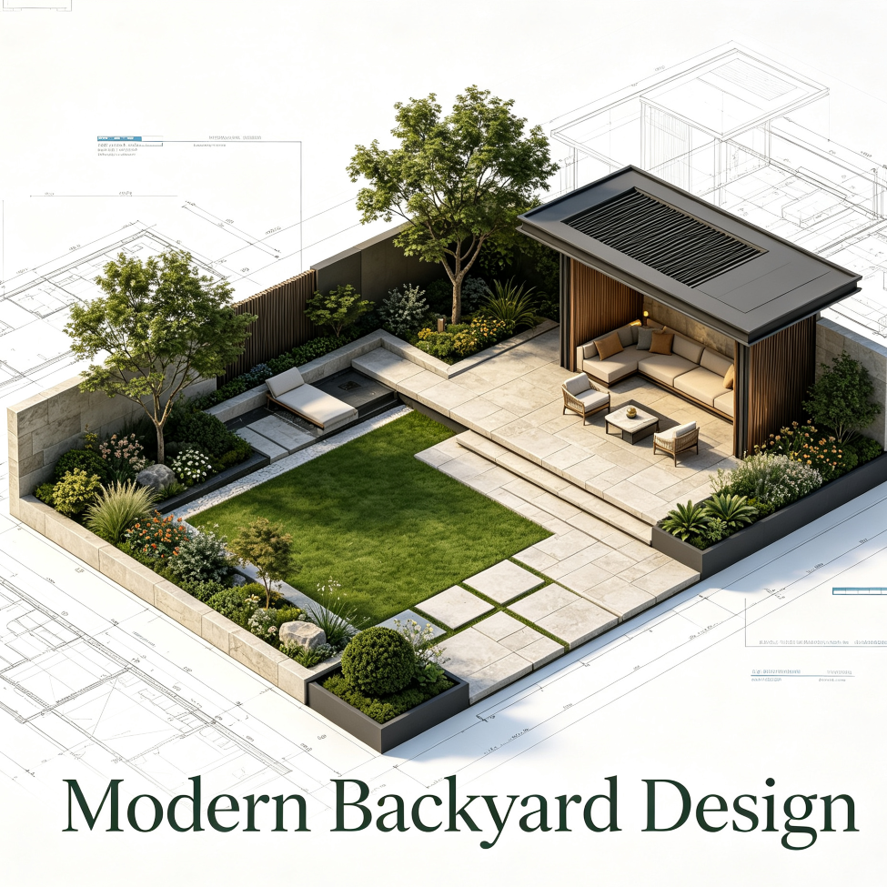 Modern Backyard Landscape Design