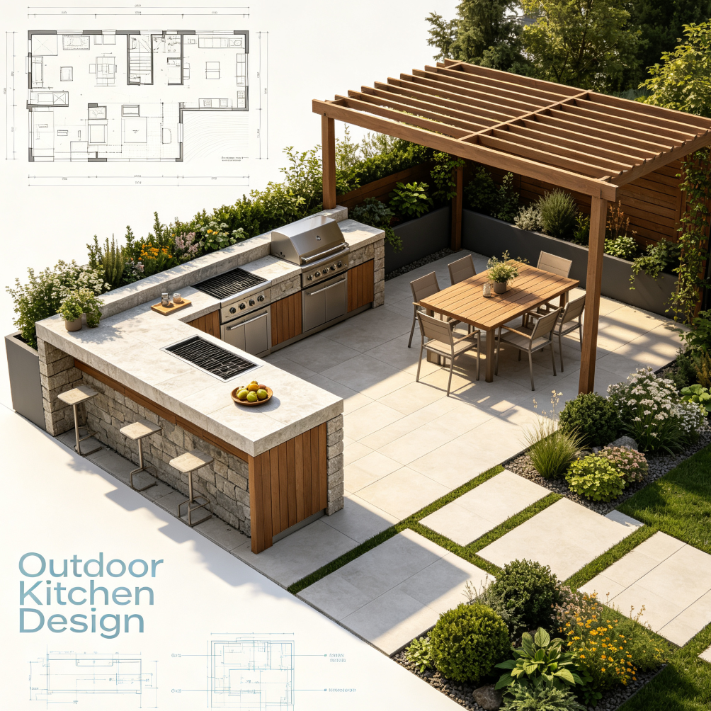 Outdoor Kitchen Design Plan