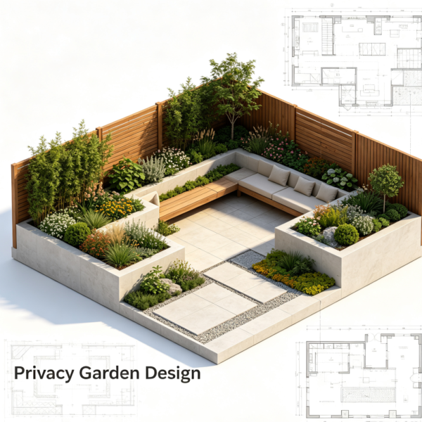 Privacy Garden Design