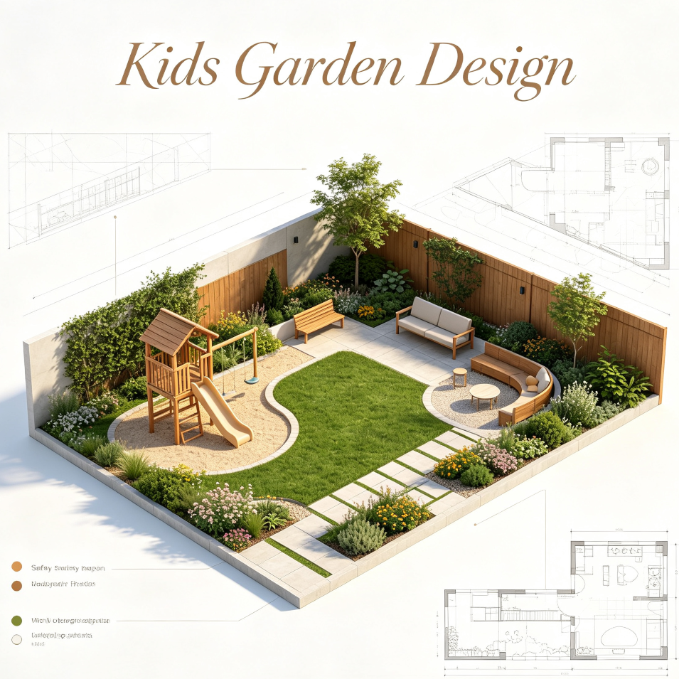 Kids Friendly Garden Design