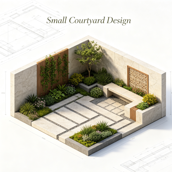 Small Courtyard Design