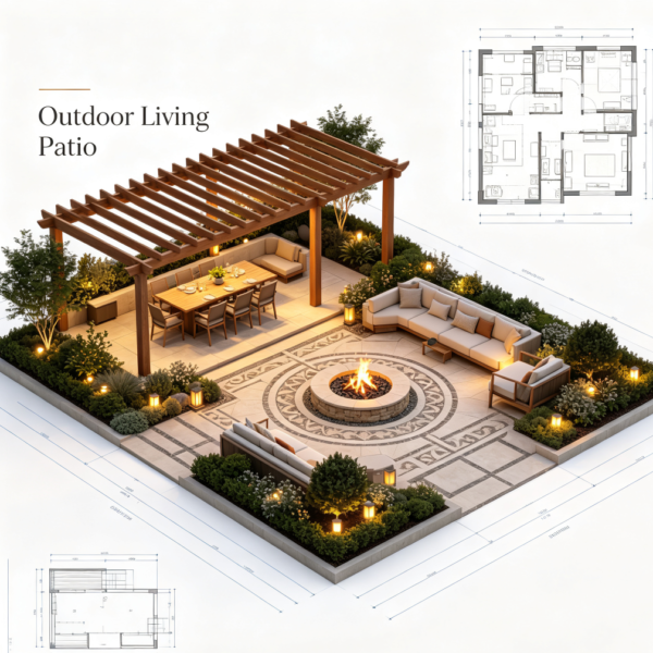Outdoor Living Patio Design