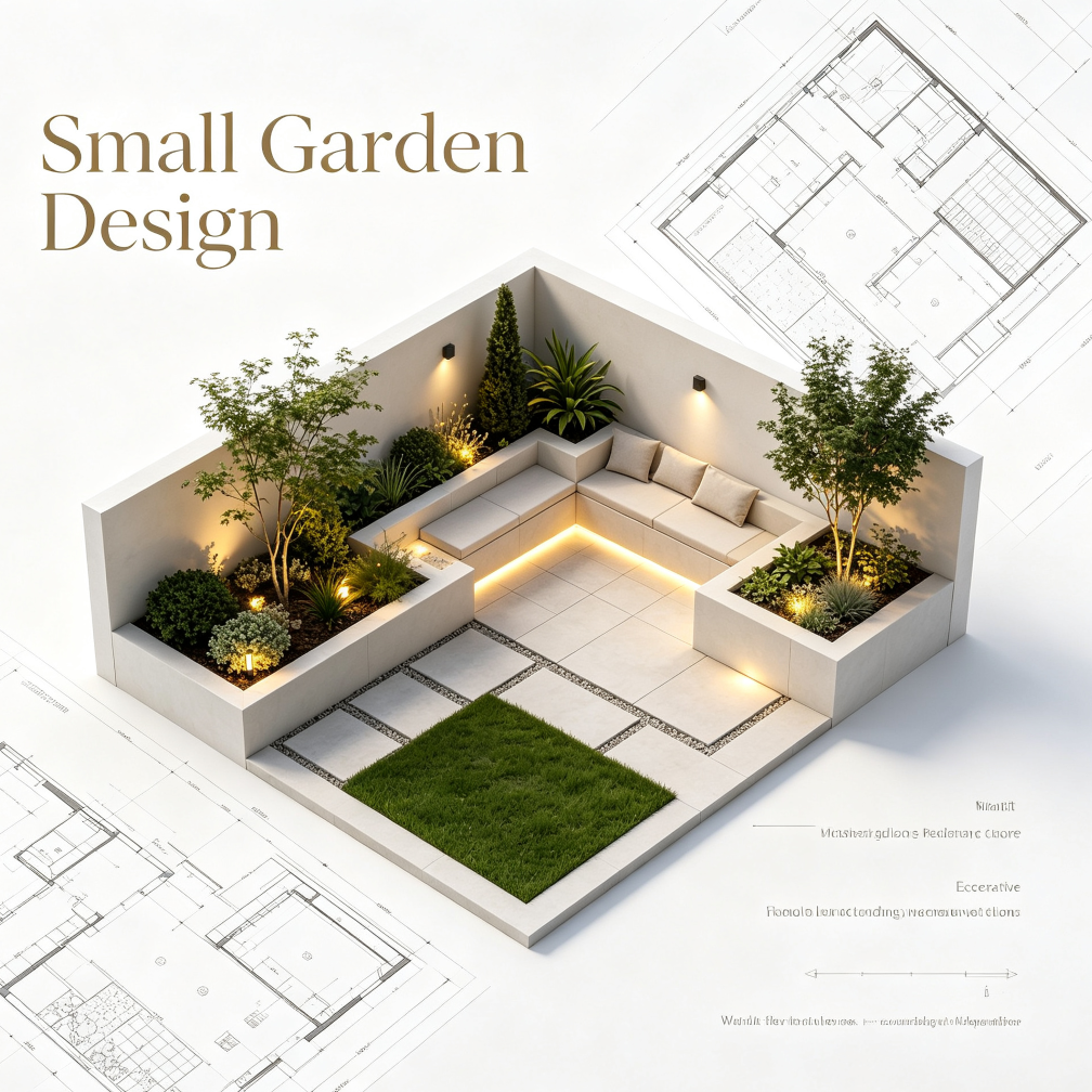 Small Garden Space Design