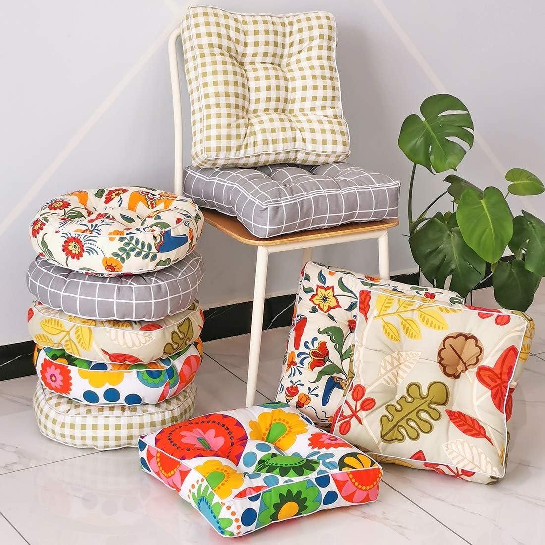 Round thickened practical seat cushion - Image 2