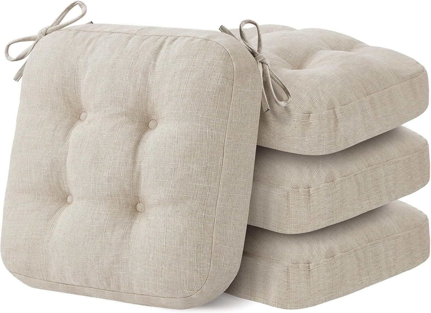 Memory foam chair cushions tufted seat pads - Image 2
